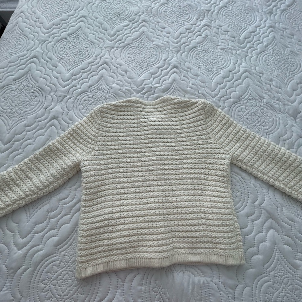 ba&sh Cream Button-Up Cardigan - Picture 5 of 7